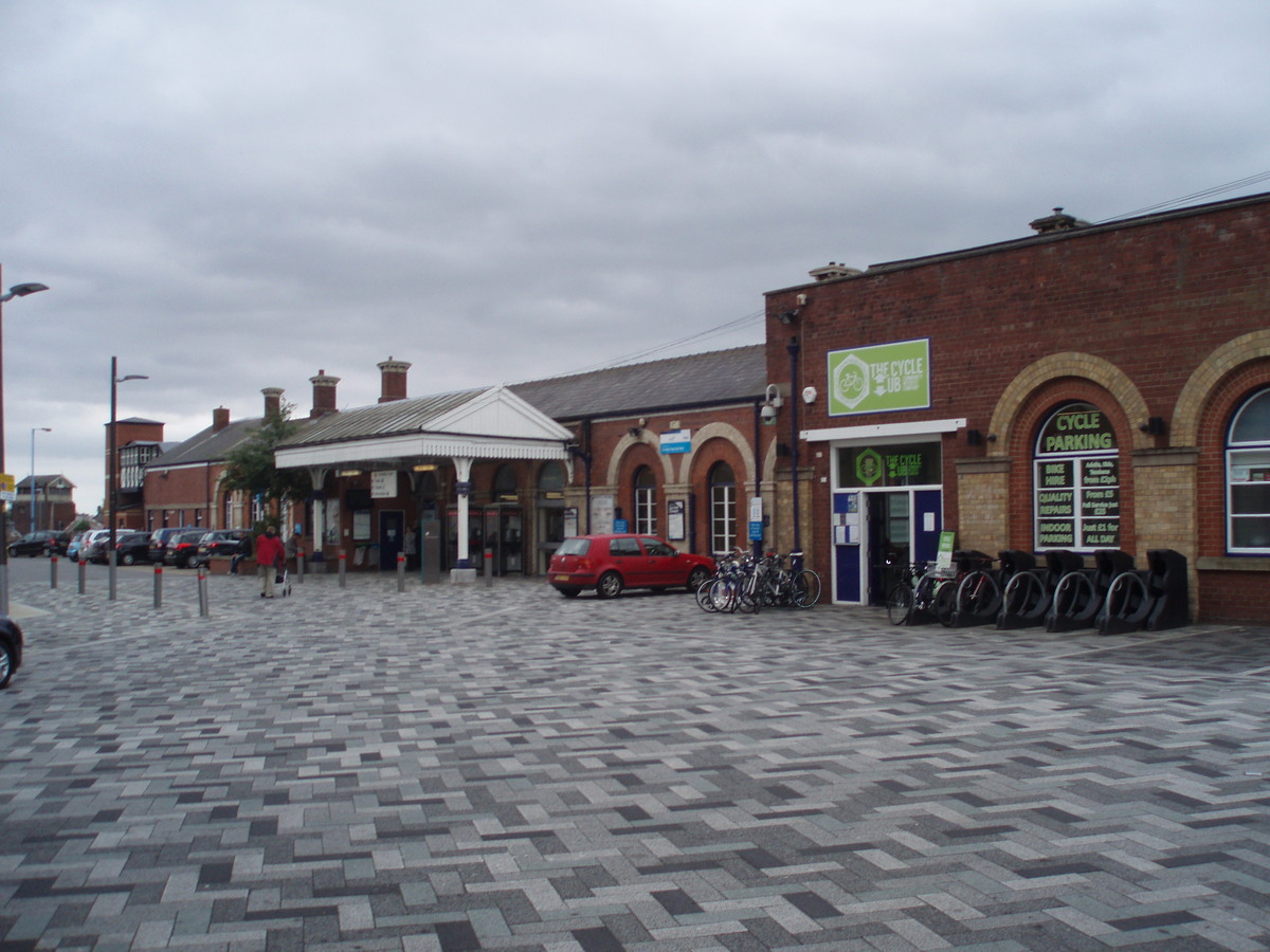 Grimsby Town forecourt